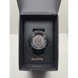 Suunto Ambit3 Peak Black GPS Watch Altimeter Barometer Compass Bluetooth